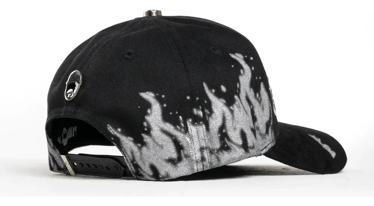 El Barbas Hats Scream Nuevo Drop Negro Unitalla Lisa