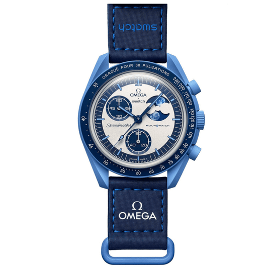 Swatch x Omega Mission to the Super Blue Moonphase
