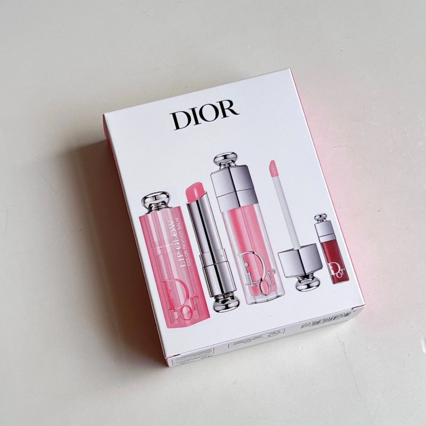 JUEGO DIOR EDICION ESPECIAL Dior Addict Lip Essentials Juego de 3 piezas Brillo Labial Regalo para Mujer Nuevo en Caja